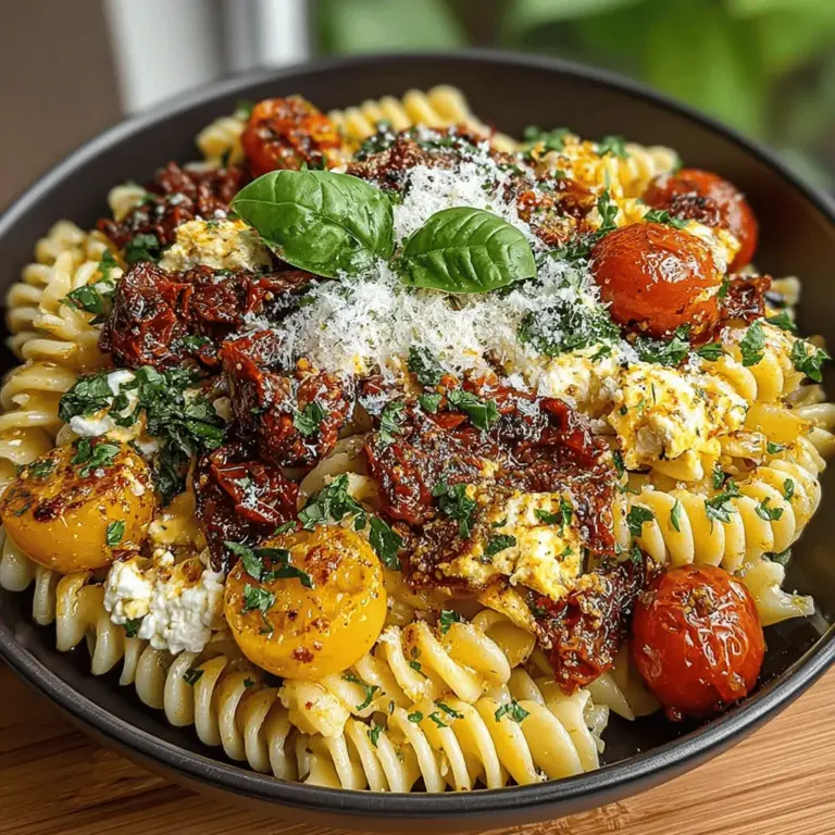 Cooking pasta perfectly is an art form that significantly enhances the overall dish. For the creamy sun-dried tomato and baked feta pasta, achieving an al dente texture is crucial. Start by bringing a large pot of salted water to a rolling boil. The salt not only enhances the pasta's flavor but also acts as a barrier against the pasta sticking together.