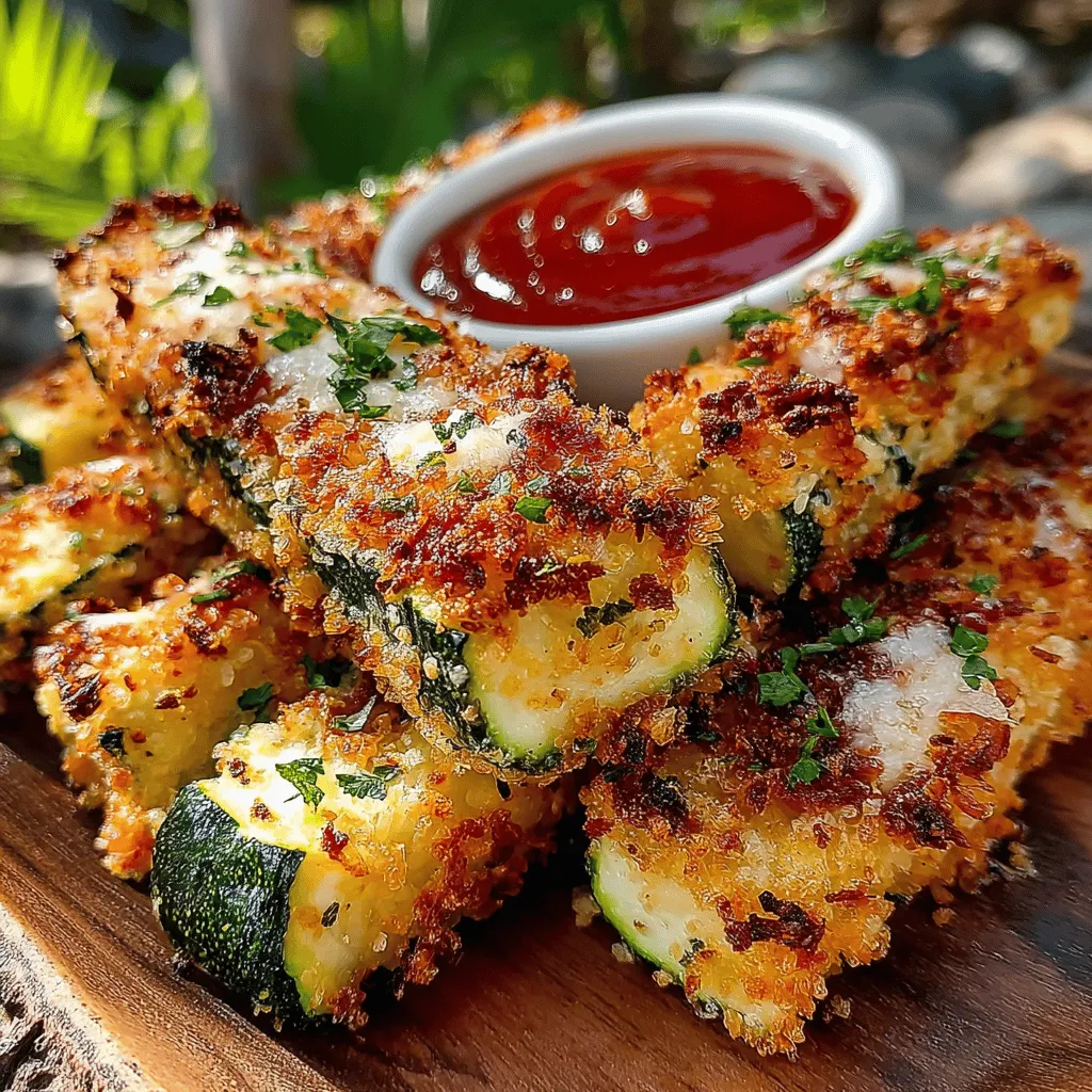 In recent years, the culinary landscape has seen a significant shift towards healthier eating habits, prompting home cooks to reimagine their favorite comfort foods in ways that prioritize flavor and nutrition. One of the standout creations in this health-conscious movement is Crispy Baked Parmesan Zucchini Fries. This innovative dish offers a light and crunchy alternative to traditional French fries, allowing you to indulge in the satisfying crunch without the guilt associated with deep-fried options. With their irresistible flavor and appealing texture, these zucchini fries not only please the palate but also contribute to a balanced diet.