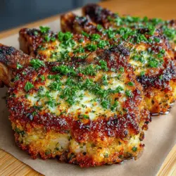 When it comes to weeknight dinners, the challenge often lies in balancing flavor, ease of preparation, and the pleasure of a home-cooked meal. Enter Savory Ranch Baked Pork Chops with a Crispy Twist—an innovative dish that brings together the familiar comfort of pork chops with a delightful crunch and zesty flavor. This recipe not only captivates the taste buds but also simplifies your cooking routine, making it an ideal choice for families looking to enjoy a delicious meal without spending hours in the kitchen.