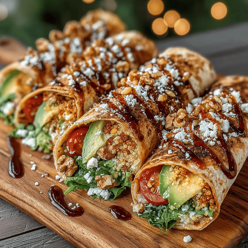 In the fast-paced modern world, where time is often of the essence, finding healthy and delicious meal options can feel like a daunting task. However, Balsamic Vinaigrette Wraps emerge as a standout choice in the realm of quick, nutritious meals. These vibrant wraps are a symphony of fresh greens, protein-packed quinoa, and creamy avocado, all brought together with a tangy and flavorful balsamic vinaigrette. Versatile and easy to customize, they are ideal for lunch, dinner, or even a wholesome snack. In this article, we will delve into the components that make up these wraps, guide you through the preparation process, and highlight the nutritional benefits that accompany each ingredient.