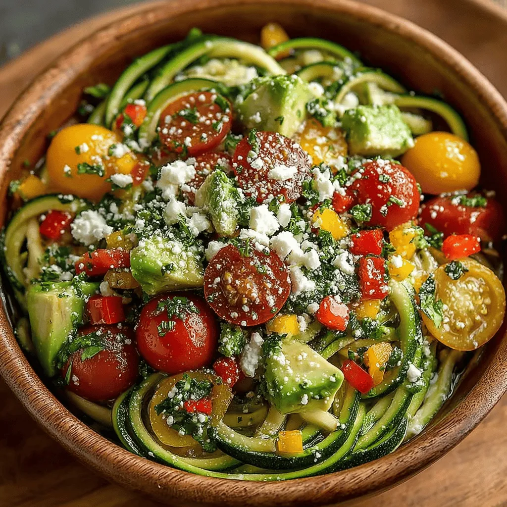 In recent years, the culinary world has seen a significant shift towards healthier eating habits. As more people become conscious of their dietary choices, vibrant salads packed with fresh ingredients have emerged as staples in modern diets. Among these delightful creations, the Zesty Zucchini Salad Bowl stands out as a refreshing option that not only tantalizes the taste buds but also nourishes the body. This salad is an explosion of flavors and textures, making it an ideal choice for anyone looking to boost their vegetable intake without sacrificing taste.