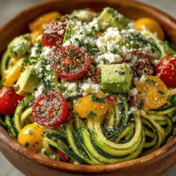 In recent years, the culinary world has seen a significant shift towards healthier eating habits. As more people become conscious of their dietary choices, vibrant salads packed with fresh ingredients have emerged as staples in modern diets. Among these delightful creations, the Zesty Zucchini Salad Bowl stands out as a refreshing option that not only tantalizes the taste buds but also nourishes the body. This salad is an explosion of flavors and textures, making it an ideal choice for anyone looking to boost their vegetable intake without sacrificing taste.