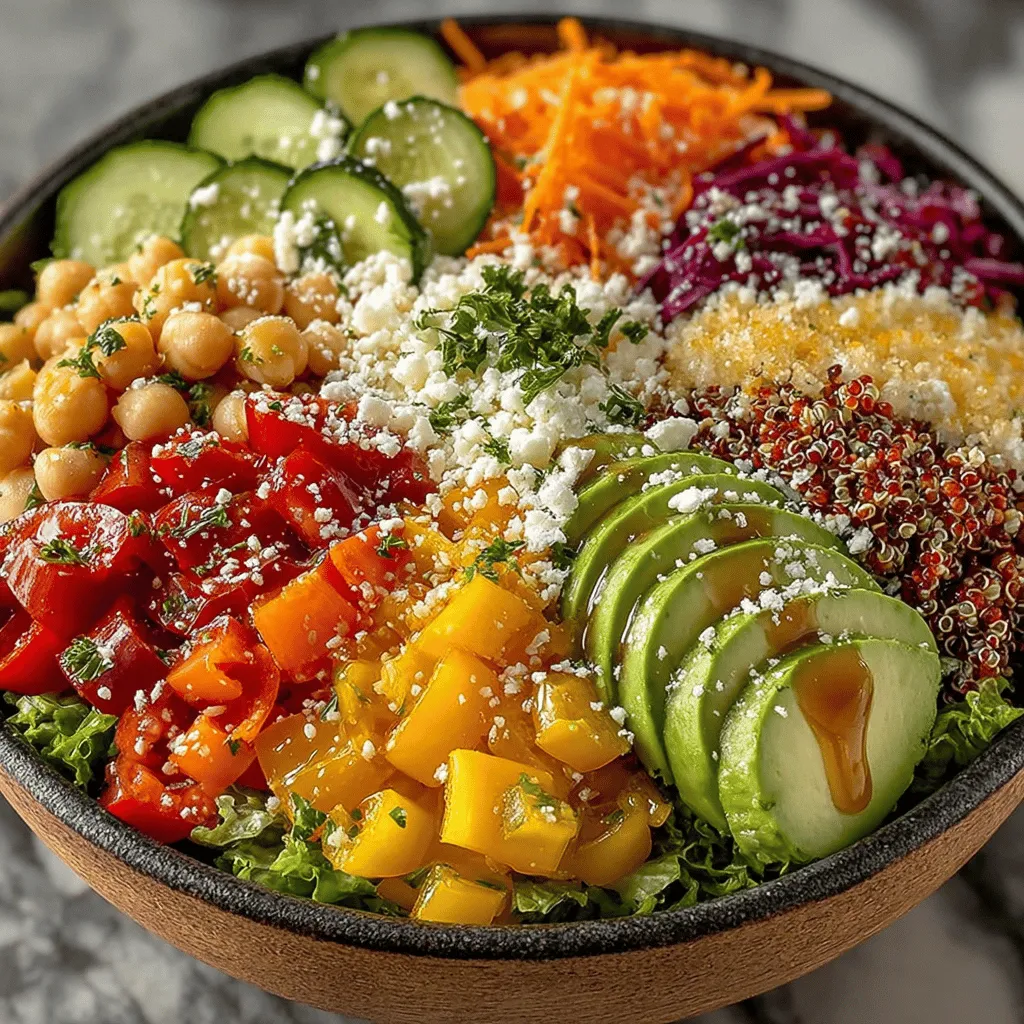 It’s often said that you should “eat the rainbow,” and for good reason. Each color of fruits and vegetables signifies a different set of nutrients and health benefits. For instance, the greens in your salad—such as spinach and kale—are packed with iron and calcium, essential for maintaining strong bones and energy levels. Reds, like tomatoes and bell peppers, are rich in antioxidants, which help combat oxidative stress and reduce the risk of chronic diseases.