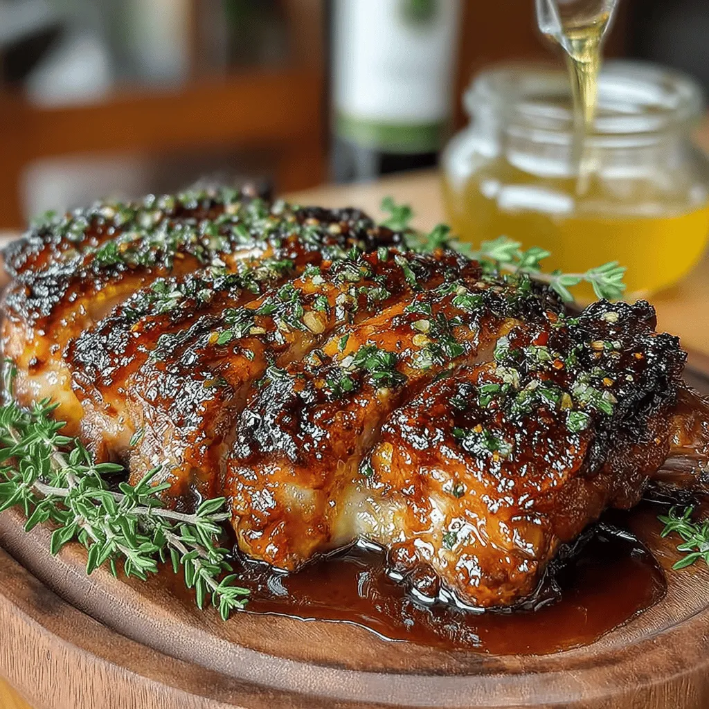 Roasted turkey legs are a delightful dish that captures the essence of comfort food, making them a popular choice for holiday gatherings, family dinners, or even a cozy night in. The rich, succulent meat of turkey legs combined with a crispy skin is a culinary experience that many love. But what truly sets this recipe apart is the unique flavor profile created by the maple glaze. The sweet, earthy notes of pure maple syrup meld beautifully with savory ingredients, creating a harmonious balance that elevates the turkey legs to a new level.