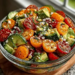 Sun-Kissed Tomato & Corn Fiesta Salad Recipe