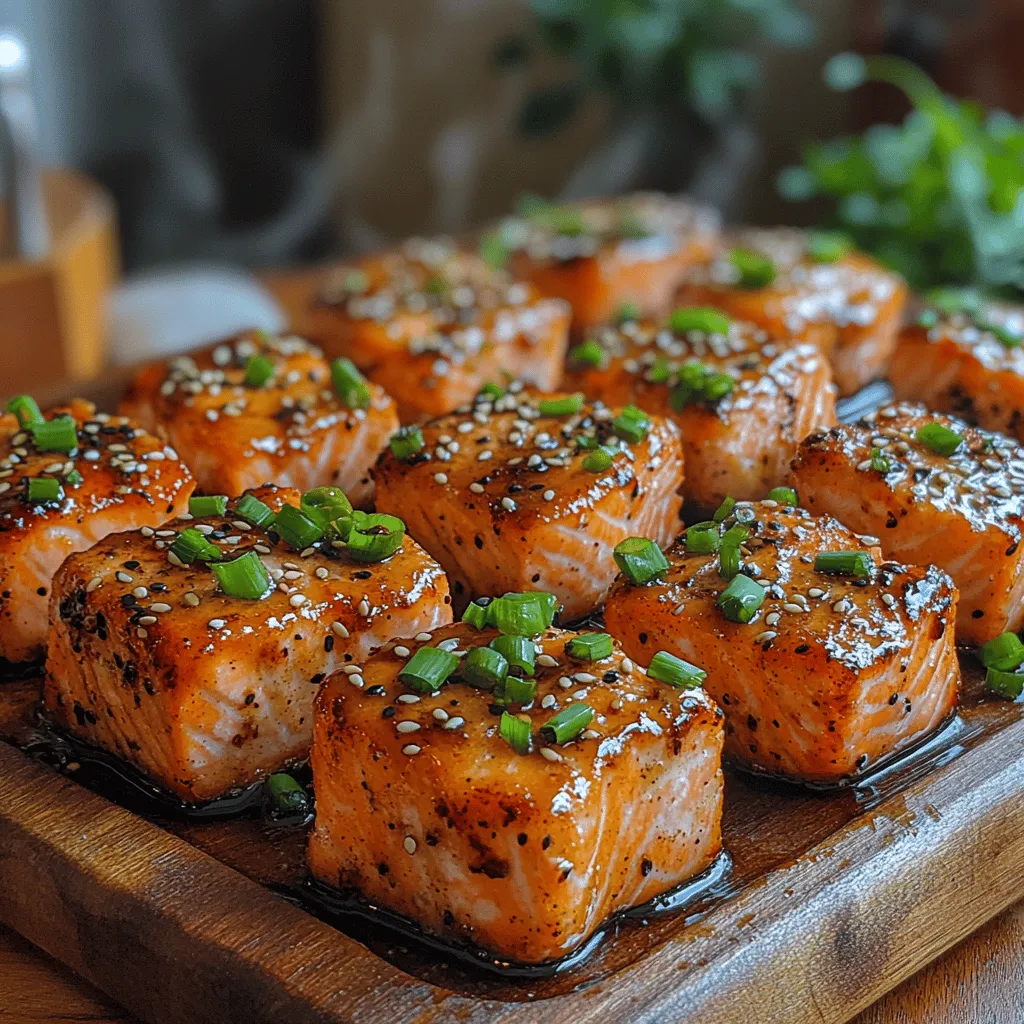 In recent years, air fryers have revolutionized the way we prepare our favorite dishes, providing a healthier alternative to traditional frying methods. This kitchen appliance utilizes rapid air circulation to cook food quickly and evenly, resulting in crispy exteriors without the excessive oil typically associated with frying. One such delectable recipe that has been gaining popularity is Air Fryer Crispy Teriyaki Salmon Bites. This dish showcases the rich flavors of teriyaki while offering a satisfying crunch, making it a perfect choice for both weeknight dinners and entertaining guests.
