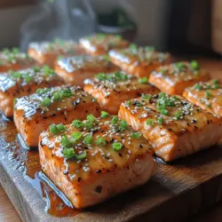 Air Fryer Crispy Teriyaki Salmon Bites
