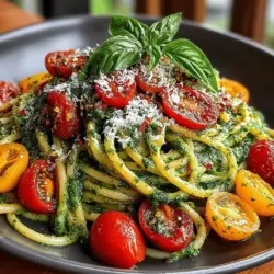 Creamy Avocado Pasta with Basil