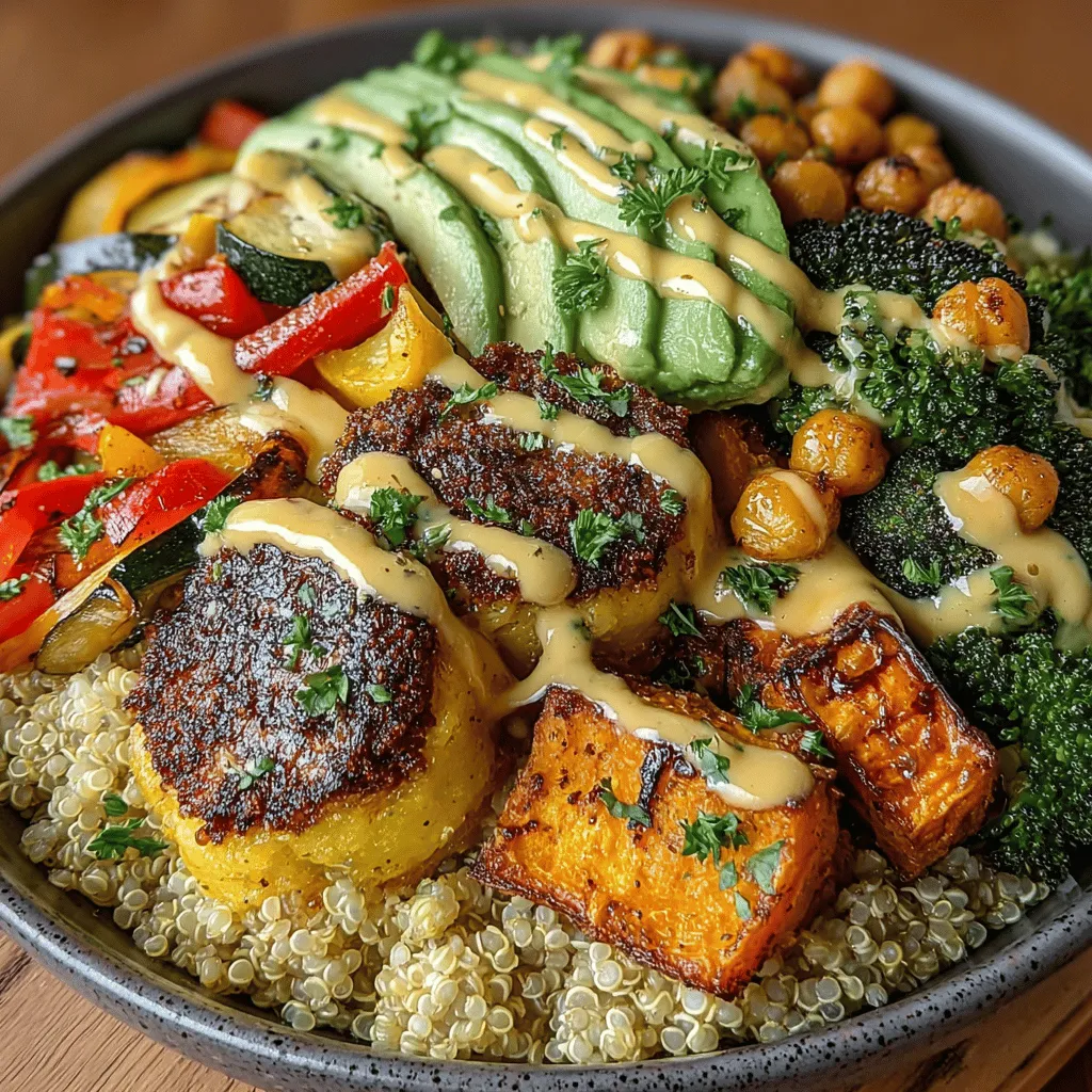 In today's fast-paced world, finding nutritious and delicious meals that are easy to prepare can be a challenge. For those striving to maintain a healthy lifestyle, the Quinoa & Roasted Veggie Power Bowl stands out as a beacon of culinary simplicity and nutritional richness. This vibrant dish not only showcases the versatility of quinoa but also highlights the goodness of a variety of roasted vegetables, making it a feast for both the eyes and the palate. Whether you're vegetarian, vegan, or simply seeking to incorporate more plant-based meals into your diet, this power bowl is a fantastic choice that delivers on taste, health benefits, and satisfaction.