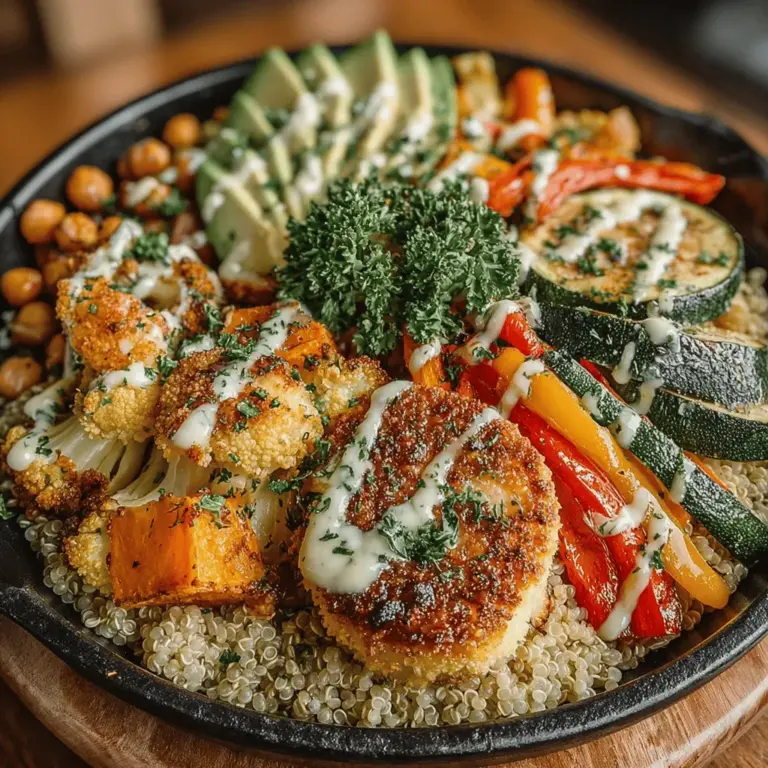 In today's fast-paced world, finding nutritious and delicious meals that are easy to prepare can be a challenge. For those striving to maintain a healthy lifestyle, the Quinoa & Roasted Veggie Power Bowl stands out as a beacon of culinary simplicity and nutritional richness. This vibrant dish not only showcases the versatility of quinoa but also highlights the goodness of a variety of roasted vegetables, making it a feast for both the eyes and the palate. Whether you're vegetarian, vegan, or simply seeking to incorporate more plant-based meals into your diet, this power bowl is a fantastic choice that delivers on taste, health benefits, and satisfaction.