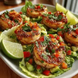 Garlic Lime Shrimp Lettuce Wraps: A Flavorful Delight