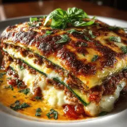 Zucchini Delight Lasagna Recipe
