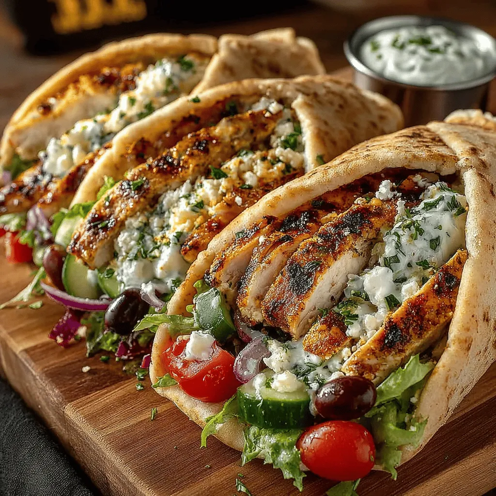 Greek cuisine is a vibrant tapestry of flavors, aromas, and textures, offering a delightful experience that is both satisfying and wholesome. Among the many culinary treasures this Mediterranean region has to offer, Greek Chicken Pita Wraps stand out as a delicious and health-conscious choice. Combining succulent marinated chicken with fresh vegetables, tangy feta cheese, and a creamy tzatziki sauce, these wraps are not only a feast for the taste buds but also a smart addition to any balanced diet.