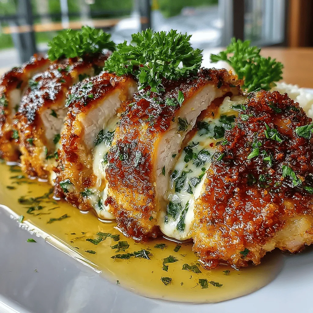 Chicken Cordon Bleu is a timeless dish that has graced the tables of home cooks around the world. With its French origins, this classic recipe embodies the elegance and richness of French cuisine while remaining approachable for cooks of all skill levels. The dish features tender chicken breasts wrapped around savory ham and gooey melted cheese, creating a perfect harmony of flavors that is both comforting and sophisticated. Whether you're preparing a cozy family dinner or hosting a special occasion, Chicken Cordon Bleu is sure to impress.
